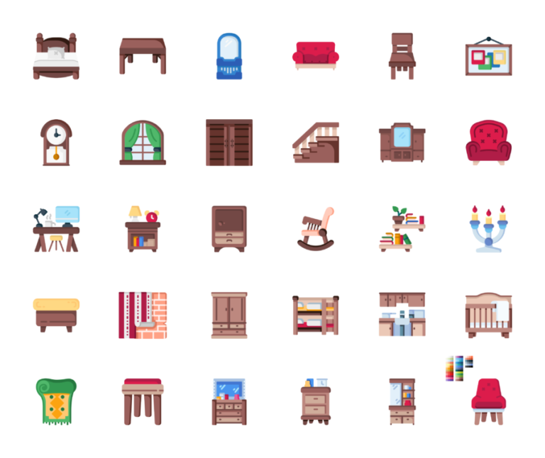 Furniture icons – Icon-Icons Blog